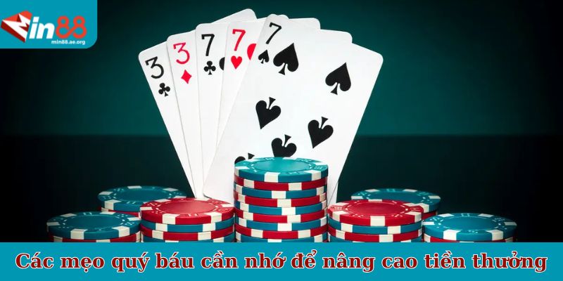 Các mẹo quý báu cần nhớ để nâng cao tiền thưởng